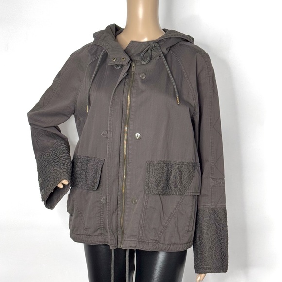 Anthropologie Jackets & Blazers - Hei Hei Anthropologie Hooded Utility Jacket